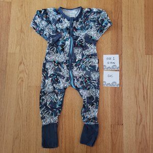 Bonds Wondersuit White Tiger size 1